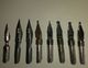 LOT OF 8 VINTAGE Calligraphy NIBS FROM USSR RUSSIA, Pen - Pens