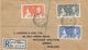 British Honduras 1937 Belize Coronation King George VI Queen Elizabeth Registered Cover - Honduras Britannico (...-1970)