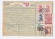 1987 CZECHOSLOVAKIA Post RECEIPT CARD FORM Registered STUROVO To BREZNO  Multi Stamps Cover - Covers & Documents