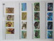 Delcampe - FAUNA 375 Sets Of WWF AND ENDANGERED WILDLIFE COLLECTION IN 3 NICE ALBUMS ! Ndw PF/MNH - Butterflies