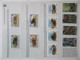 Delcampe - FAUNA 375 Sets Of WWF AND ENDANGERED WILDLIFE COLLECTION IN 3 NICE ALBUMS ! Ndw PF/MNH - Farfalle