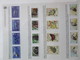 Delcampe - FAUNA 375 Sets Of WWF AND ENDANGERED WILDLIFE COLLECTION IN 3 NICE ALBUMS ! Ndw PF/MNH - Vlinders