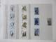 Delcampe - FAUNA 375 Sets Of WWF AND ENDANGERED WILDLIFE COLLECTION IN 3 NICE ALBUMS ! Ndw PF/MNH - Farfalle