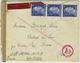 Delcampe - 3 Lettres. 1943 Camp De Sankt Valentin Pour Cours-les-Barres. Contôle. Exprès. Autriche. Austria. - Lettres & Documents
