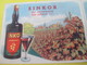 Carte Commerciale à 2 Volets/Digestf Clacquesin/Extrait Des Pins/Sinkor Apéritif/Bd St GERMAIN/Paris Vers 1930-40  CAC82 - Alimentaire