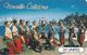 CARTE-PUCE°-NOUVELLE-CALEDONIE-25U-GEM B-NC56-MOENAU-GROUPE DANCE-UTILISE-TBE - New Caledonia