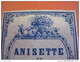 1 ETIQUETTE XIX Ième -  Litho  ANISETTE De Bordeaux - Imprimeur Ch. CHOQUET Lillo - Fleurs