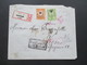 Türkei 1917?! R-Brief Mersine No 612 - Wien. Schwarzer Kastenstempel. Recommande! Zensur. Viele Vermerke Und Stempel!! - Lettres & Documents