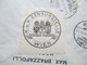 Delcampe - Türkei 1917?! R-Brief Mersine No 612 - Wien. Schwarzer Kastenstempel. Recommande! Zensur. Viele Vermerke Und Stempel!! - Storia Postale