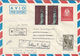 LATVIA 1992,Airmail Reg.cover,Soviet/Latvian Stamps Sent From RIGA To Denmark - Lettonie