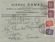 Delcampe - 5 LETTRES PORTUGAL. PIERRE DAMAZ DEPOSITO DE ACESSORIOS PARA TODAS AS INDUSTRIAS  PORTO POUR LYON - Lettres & Documents