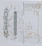 YY571 - Lettre TP Médaillon 20 C Cachet Barres 88 NINOVE 1859 - SUPERBE Entete Fabrique De Fil à Coudre à MEERBEKE - 1858-1862 Médaillons (9/12)