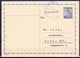 Tchécoslovaquie 1945, Entier (CDV 76), Obliteré, Voyagé - Cartoline Postali