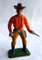 FIGURINE STARLUX 1956 2130  COWBOY DEUX REVOLVER Complet - Starlux