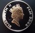 FIJI 10 DOLLARS 2002 SILVER PROOF "Queen Elizabeth II - 50th Year Of Reign" (free Shipping Via Registered Air Mail) - Fiji