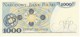 BILLETE DE POLONIA DE 1000 ZLOTYCH DEL AÑO 1982 SIN CIRCULAR-UNCIRCULATED (BANKNOTE) - Polen