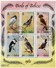 Tropic-Vögel 1980 Belize 493/8ZD+KB O 50€ Jabiru Meise Tyrann Faulvogel Adler Tungare Fauna Hoja WWF Ss Bird Bf Honduras - Belize (1973-...)