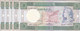 SYRIA 100 LIRA 1990 P-104d LOT X5 UNC NOTES */* - Syrie