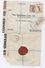 1941 Registered CENSOR ARGENTINA COVER With WAX SEAL Williams SHIP BROKERS To DONALDSON LINE GLASGOW GB Censored Wwii - Covers & Documents