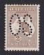 Australia 1913 Kangaroo 2/- Brown 1st Watermark Perf Large OS MH - Mint Stamps