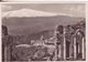 199-Taormina-Messina-Sicilia-Albergo S.Domenico E Teatro Greco Con Vista Dell' Etna-Fotografica-v.1942 X Valverde - Mazara Del Vallo