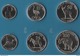 ERITREA COIN SET 6 MONNAIES: 1 CENT - 100 CENTS 1997 ANIMALS - Erythrée