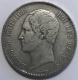 Pièce Monnaie. Belgique. Leopold I 1865. Argent 25gr.  - 37 Mm - Otros – Europa