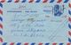 Iran 1980 Shah Barred Handstamps Reading 'Unable To Deliver' & 'No Postage Value Returned' Postal War With USA Aerogram - Iran