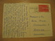 LOCARNO Muralto Auto Car Cancel 1957 To Bromma Sweden Post Card TICINO Switzerland - Muralto