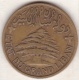 ETAT DU GRAND LIBAN. 5 PIASTRES 1933 - Libanon