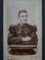 PHOTO CDV 10,5 X 6,5 Cms Soldat Militaire Français 40 ème Régiment Photo MARCOU- NIMES (Gard) - Guerre, Militaire