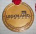 Very Rare - LEGOland Windsor - Pirates Gold Wash Medallion LLW - 2000 - Games