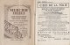 Vieux-Papiers - Programme 10 Feuillets - Théâtre Folies Bergère - Anges - Publicité Parfum- Femme Nue Bas Corset Kestos - Programmes