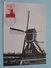 ZUID-HOLLANDSE WIPWATER MOLEN Genaamd ' De Rode Wip ' Bij HAZERSWOUDE - 1963 ( Zie Foto ) ! - Cartes-Maximum (CM)