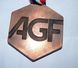 GROSSE MEDAILLE EN BRONZE MULTI SPORTS SPONSOR AGF - Uniformes Recordatorios & Misc