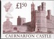 SERIE CASTELLI ALTI VALORE REGNO UNITO - £ 1,50 - CAERNARFON CASTLE - FORMATO GIGANTE 19,50X14,50 - NV - Francobolli (rappresentazioni)