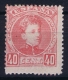 Spain: Ed 251 Mi Nr 219  MH/* Flz/ Charniere 1902 - Nuevos