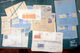 TIMBRES FISCAUX SUR LETTRES OU PLIS DIVERS  ENVIRON 35 PIECES + CARTES DE CIRCULATION - Other & Unclassified