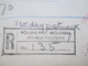 Polen 2.WK Exil Regierung London Nr. 360-367 Satzbrief / FDC Zensur / Viele Stempel / R-Brief. Schiffspost?! RR - Regering In Londen(Ballingschap)