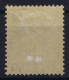 Monaco:  Mi 6  MH/* Flz/ Charniere  1885 Small Piece Of Paper On Back - Neufs