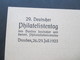 DR 1923 Privatganzsache PP68 ?! 29. Deutscher Philatelistentag Dresden 1923. Ungebraucht - Briefe U. Dokumente