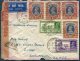 1941 India Calcutta Airmail Cover - Scotland Via Chungking China Censor - 1936-47  George VI