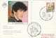 1987 EDOARDO BENNATO SanRemo Festival EVENT COVER Music Italy Stamps Card - 1981-90: Marcophilia