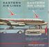Eastern Air Lines In-Flight Map 16 Seiten 50er Jahre - Advertising