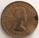 Pièce De Monnaie. Angleterre. Elisabeth II. 1 Penny. 1966 - Altri – Europa