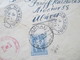 Griechenland 1925 R-Brief / Beleg Nach South Bend Ind. Zensur?! Registered Letter / Handschriftlich Vermerkt! - Covers & Documents