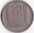 Algérie Pièce De 20 Francs Turin 1949 - Algeria
