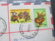 Registered Letter 1971 Waigani No 5504 Papua Newguinea. Nach Queensland.6 Stempel / Six Cancels - Papua-Neuguinea