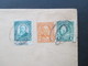 USA 1929 Ausgabe 1922 R-Brief Nr. 275 Mit Plattennummer!! MiF 8 Stempel / Eight Cancels!! Mit Siegel - Storia Postale