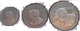 Portugal - D. Carlos 200, 500 And 1000 Reis 1898 Set 400Th Anniversary Discovery Of India - XF/SUP - Silver - - Portugal